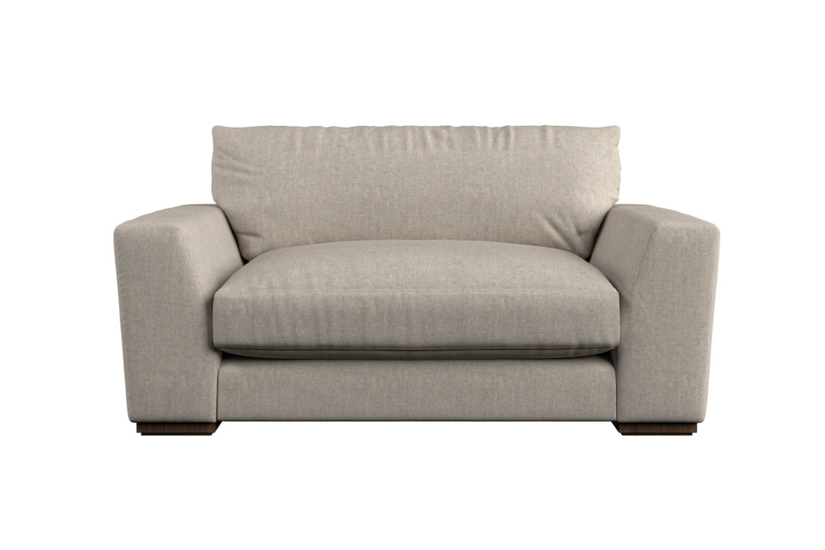 Guddu Love Seat - Brera Linen Natural