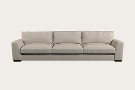 Guddu Super Grand Sofa - Brera Linen Natural