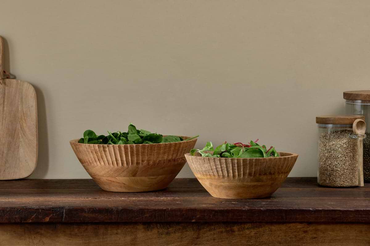 Gavivi Mango Wood Bowl - Natural-SERVEWARE-Nkuku