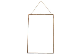 Gigantic Antique Brass Kiko Frame