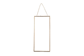 Gigantic Antique Brass Kiko Frame