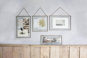 Gigantic Antique Brass Kiko Frame