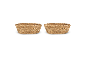 Giti Bread Baskets - Natural (Set of 2)