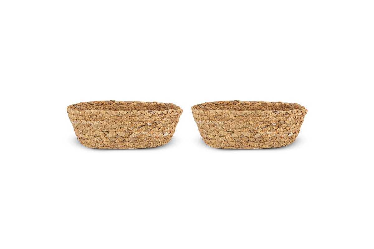 Giti Bread Baskets - Natural (Set of 2)