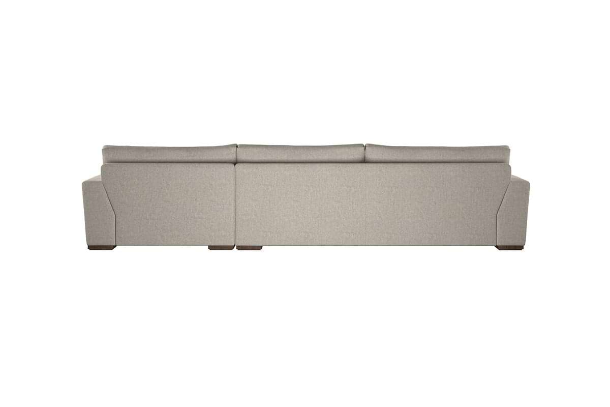 Guddu Grand Right Hand Chaise Sofa - Brera Linen Dusk