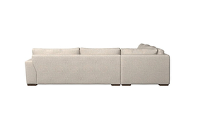 Guddu Grand Right Hand Corner Sofa - Brera Linen Granite