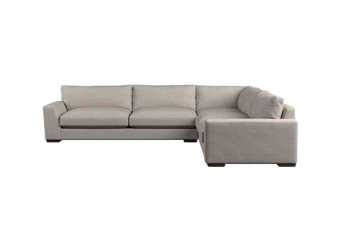 Guddu Grand Right Hand Corner Sofa - Brera Linen Natural-nkuku