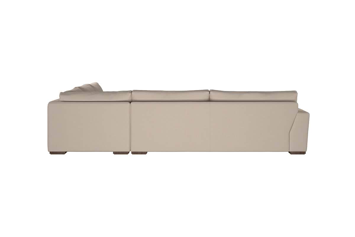 Guddu Grand Right Hand Corner Sofa - Recycled Cotton Navy-MAKE TO ORDER-Nkuku