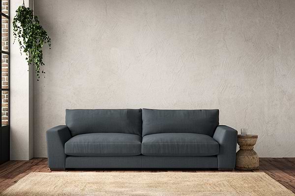 Guddu Grand Sofa - Brera Linen Dusk