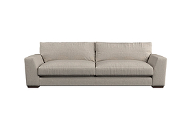 Guddu Grand Sofa - Brera Linen Pebble