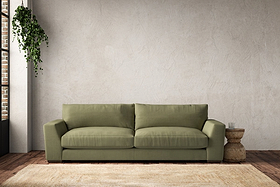 Guddu Grand Sofa - Brera Linen Sage