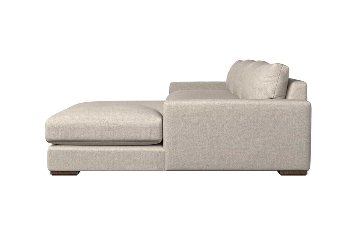 Guddu Large Right Hand Chaise Sofa - Brera Linen Dusk