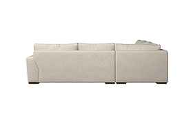 Guddu Large Right Hand Corner Sofa - Brera Linen Charcoal