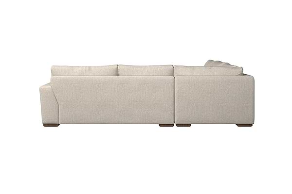 Guddu Large Right Hand Corner Sofa - Brera Linen Espresso