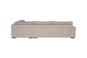 Guddu Large Right Hand Corner Sofa - Brera Linen Smoke