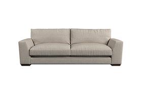 Guddu Large Sofa - Brera Linen Charcoal