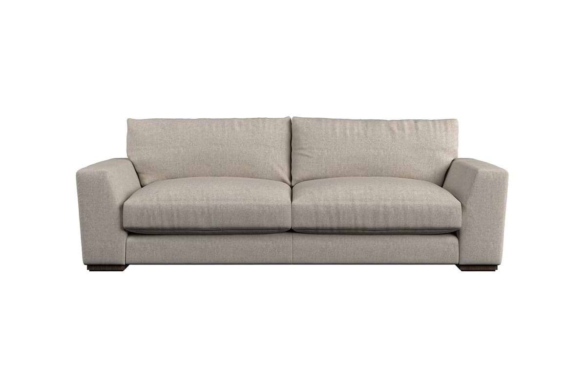 Guddu Large Sofa - Brera Linen Charcoal