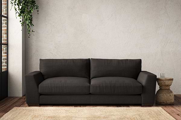Guddu Large Sofa - Brera Linen Espresso
