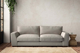 Guddu Large Sofa - Brera Linen Natural