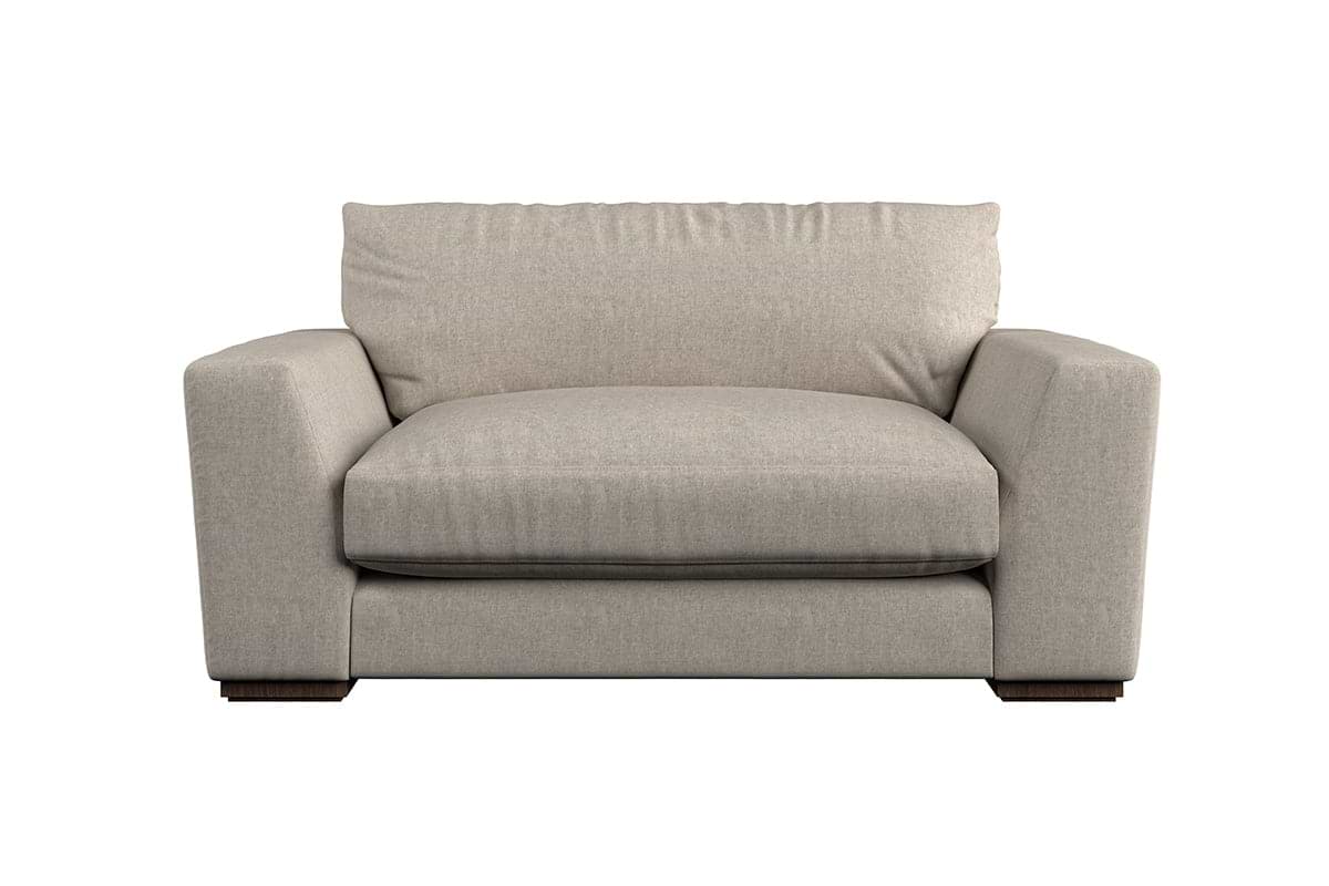 Guddu Love Seat - Brera Linen Indigo