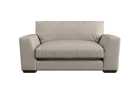 Guddu Love Seat - Brera Linen Jade