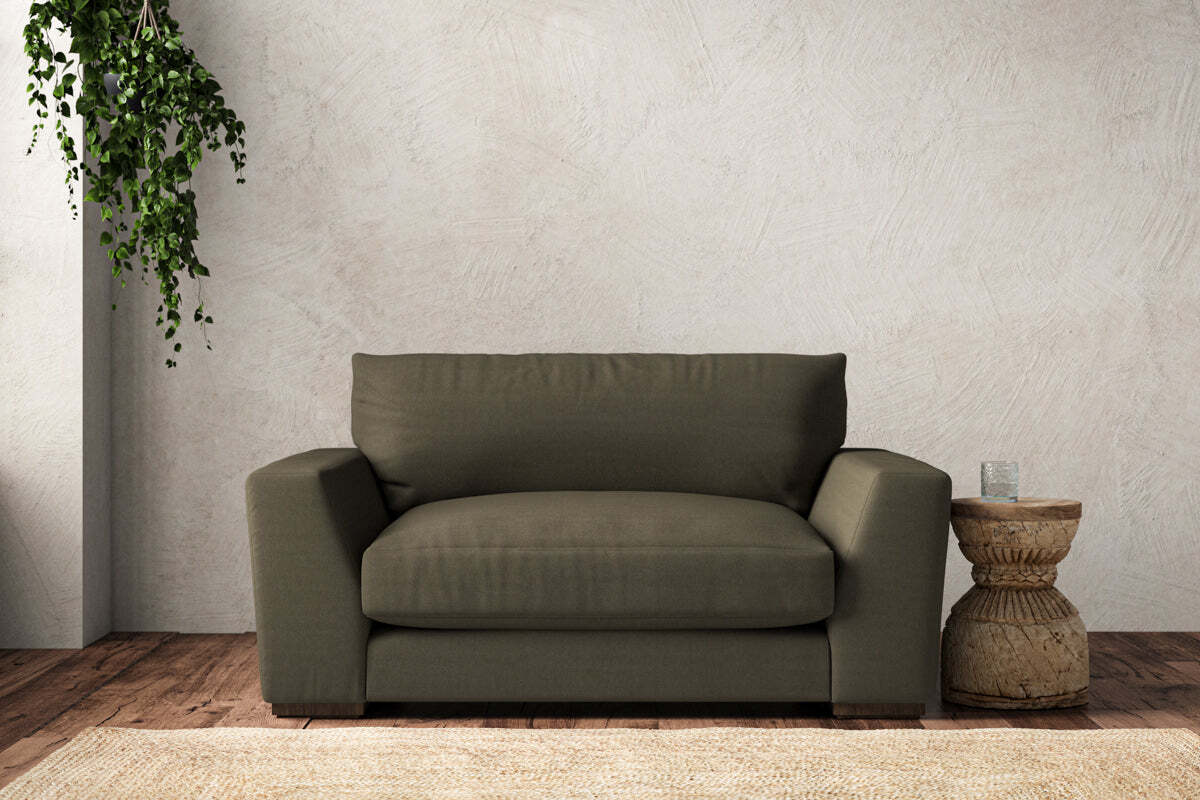 Guddu Love Seat - Recycled Cotton Fatigue-MAKE TO ORDER-Nkuku