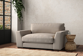 Guddu Love Seat - Recycled Cotton Natural