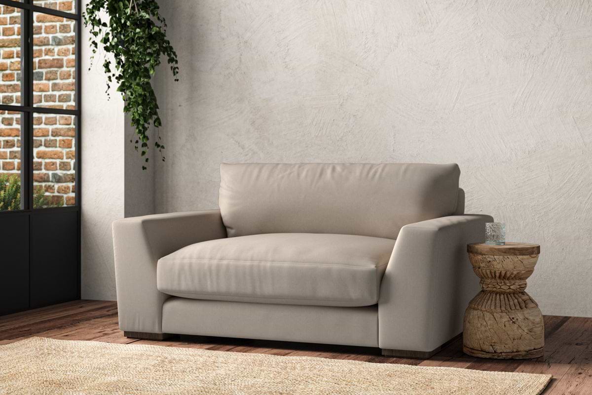 Guddu Love Seat - Recycled Cotton Natural