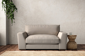 Guddu Love Seat - Recycled Cotton Natural