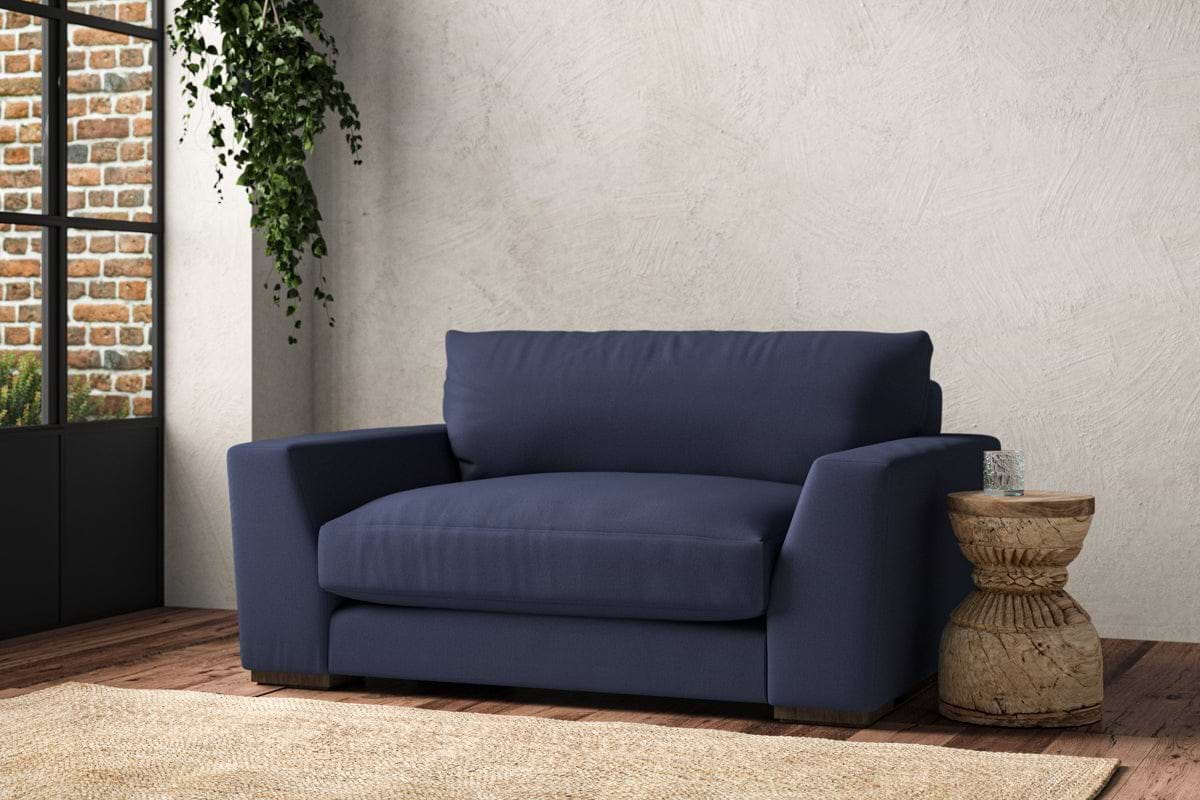 Guddu Love Seat - Recycled Cotton Navy