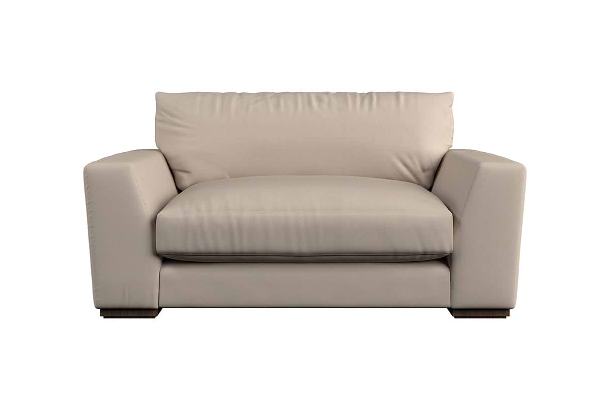 Guddu Love Seat - Recycled Cotton Ochre