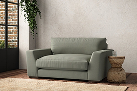 Guddu Love Seat - Recycled Cotton Seaspray
