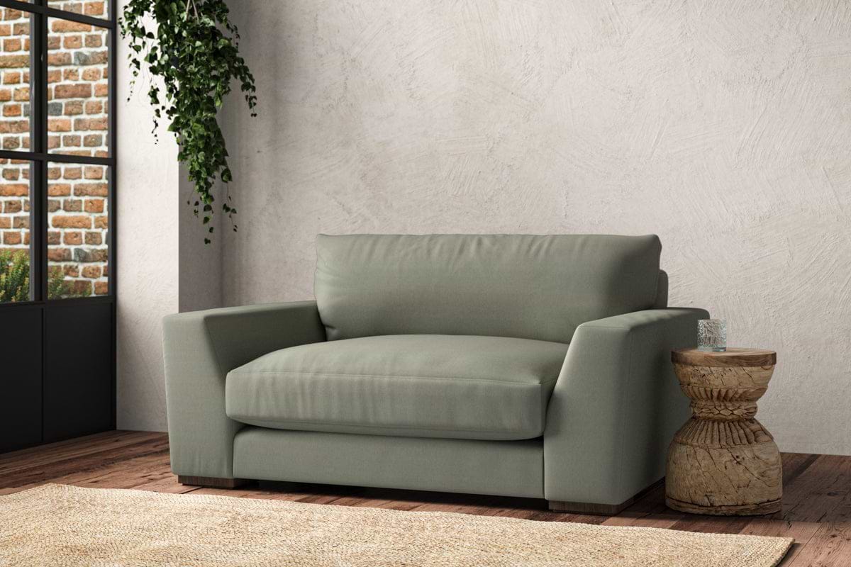 Guddu Love Seat - Recycled Cotton Seaspray