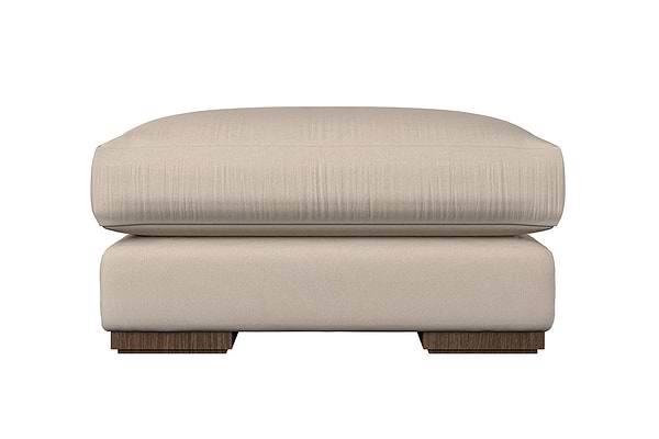 Guddu Medium Footstool - Recycled Cotton Fatigue