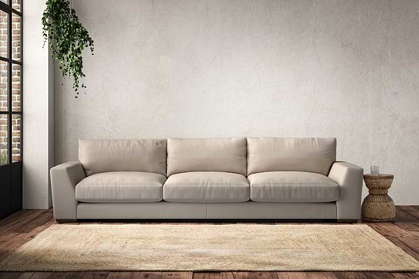 Guddu Super Grand Sofa - Recycled Cotton Natural