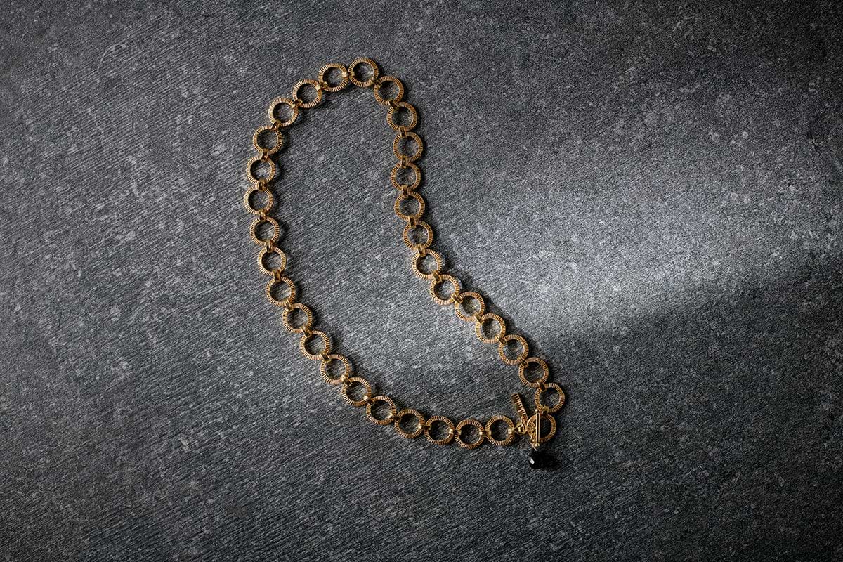 Hara Onyx Necklace - Gold-GIFTING-Nkuku