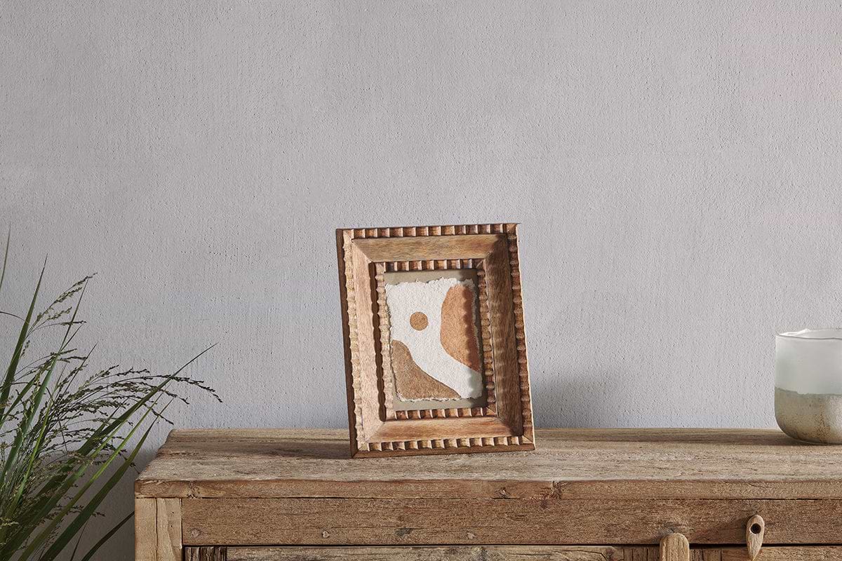 Hansika Mango Wood Frame - Natural – Nkuku