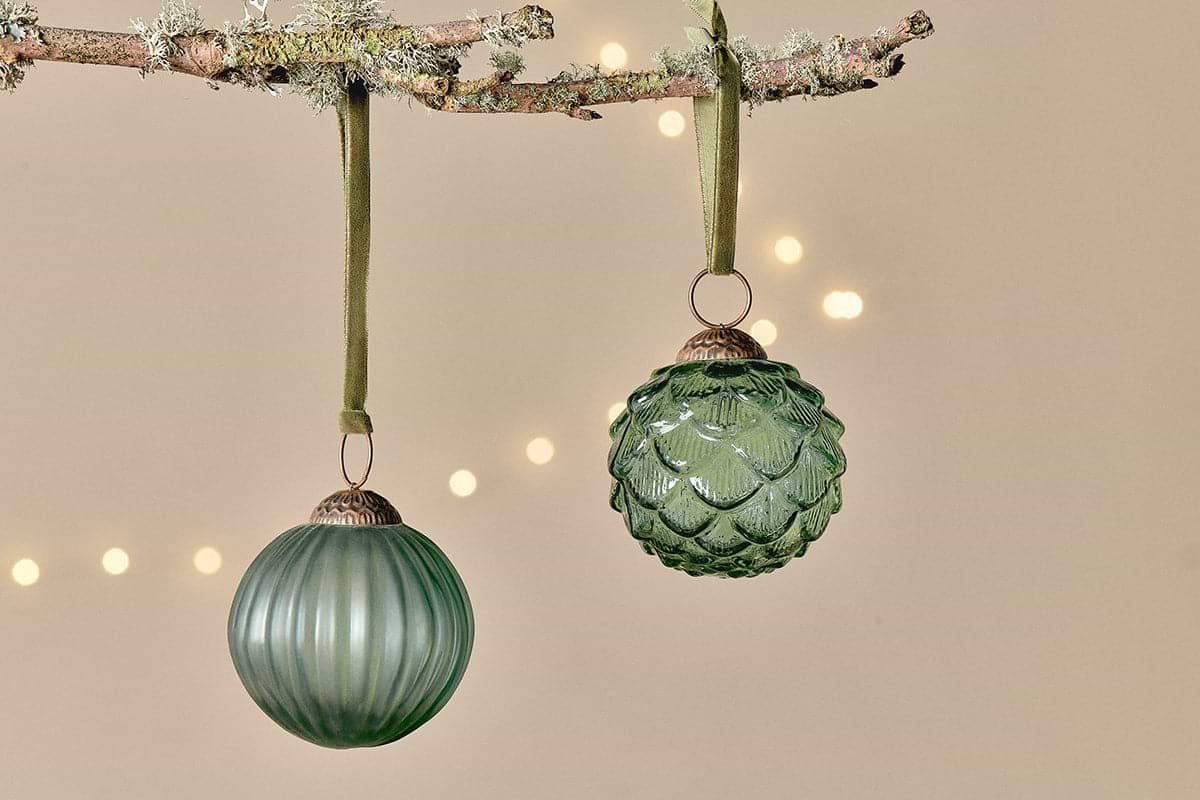 Hara Baubles - Green (Set of 4)