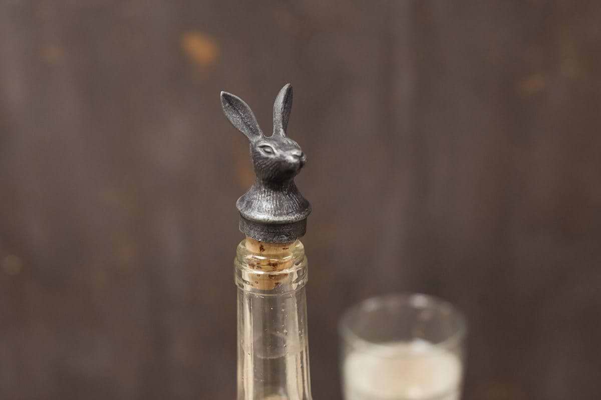 Hare Bottle Stopper-KITCHEN & DINING ACCESSORIES-Nkuku