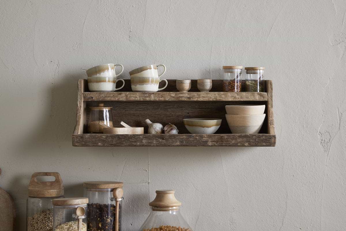 Ibo Reclaimed Wood Storage Shelf - Natural-STORAGE FURNITURE-Nkuku