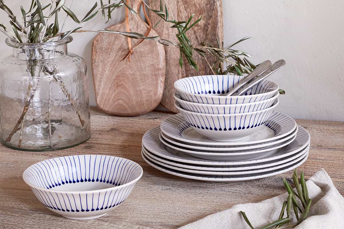 Iba Cereal Bowl - Indigo