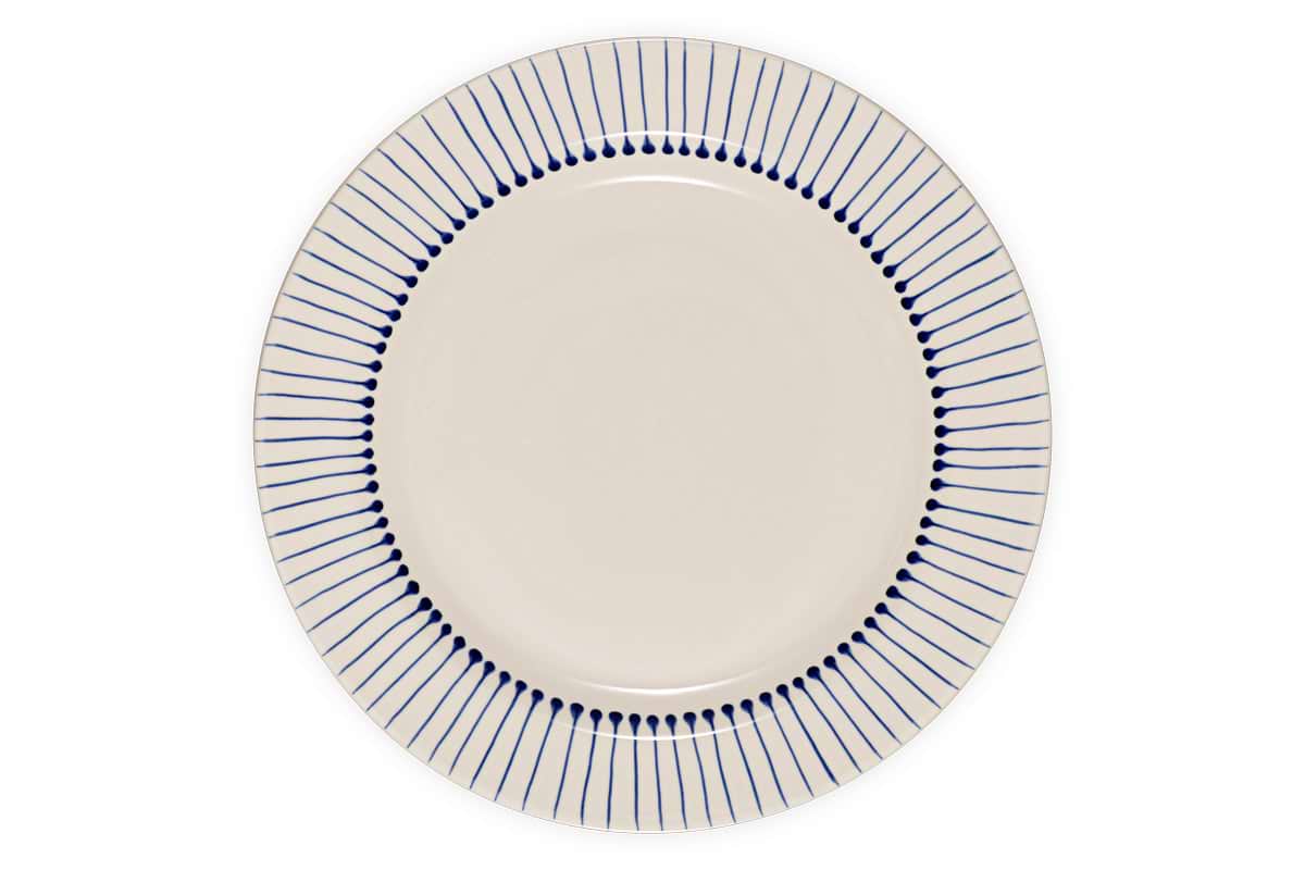 Iba Dinner Plate - Indigo