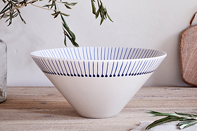 Iba Serving Bowl - Indigo