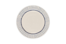 Iba Side Plate - Indigo