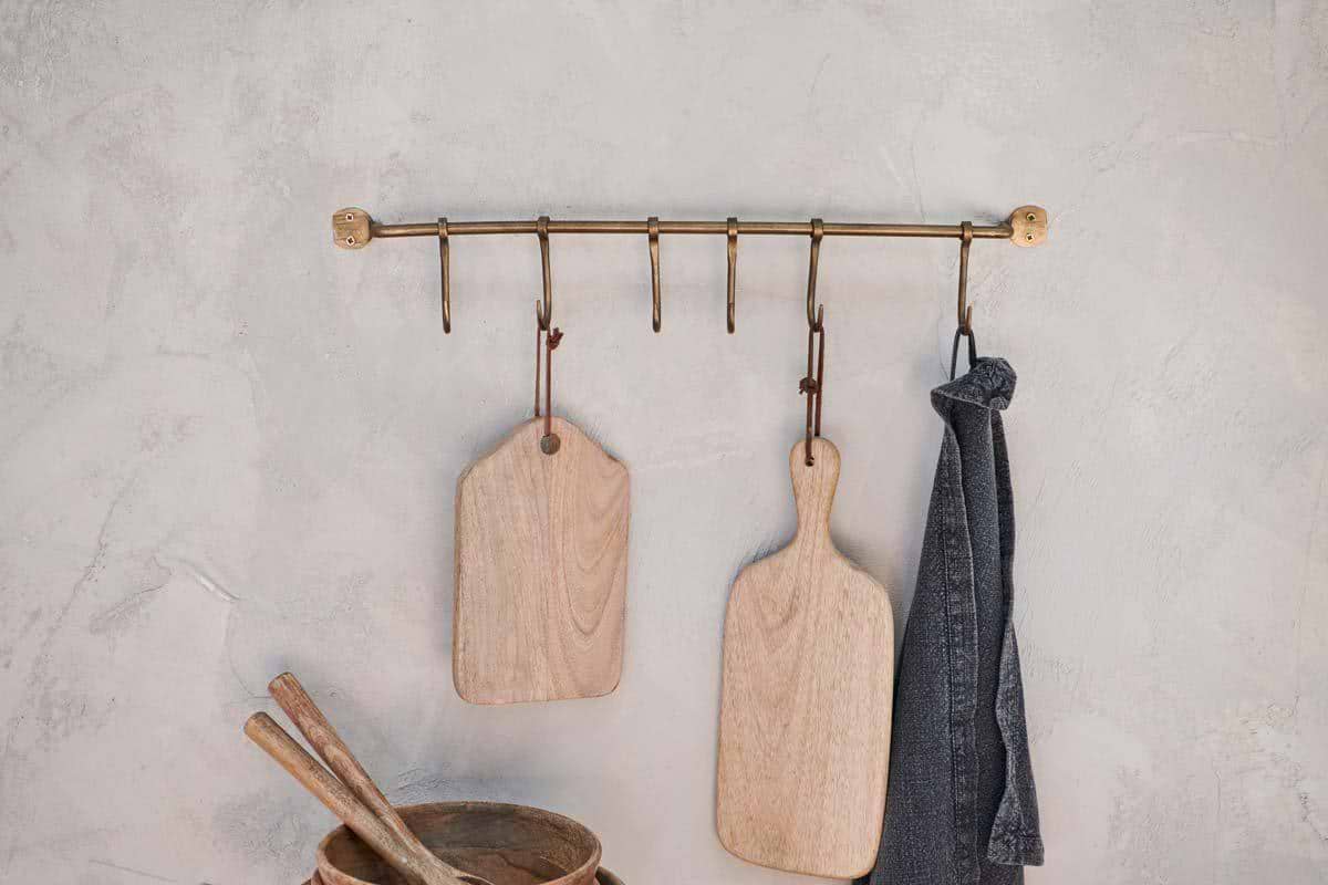 Ikoma Hook Set - Antique Brass-STORAGE-Nkuku