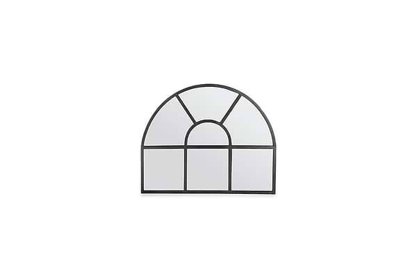 Imoma Iron Overmantle Arch Mirror