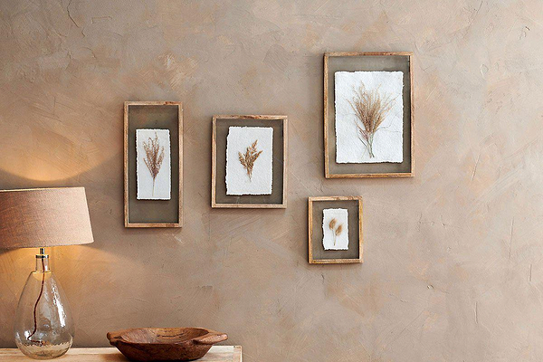 Indu Wooden Frame - Mango Wood-DECORATIVE ACCESSORIES-Nkuku