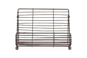 Inkollu Wire Bookstand - Aged Brass