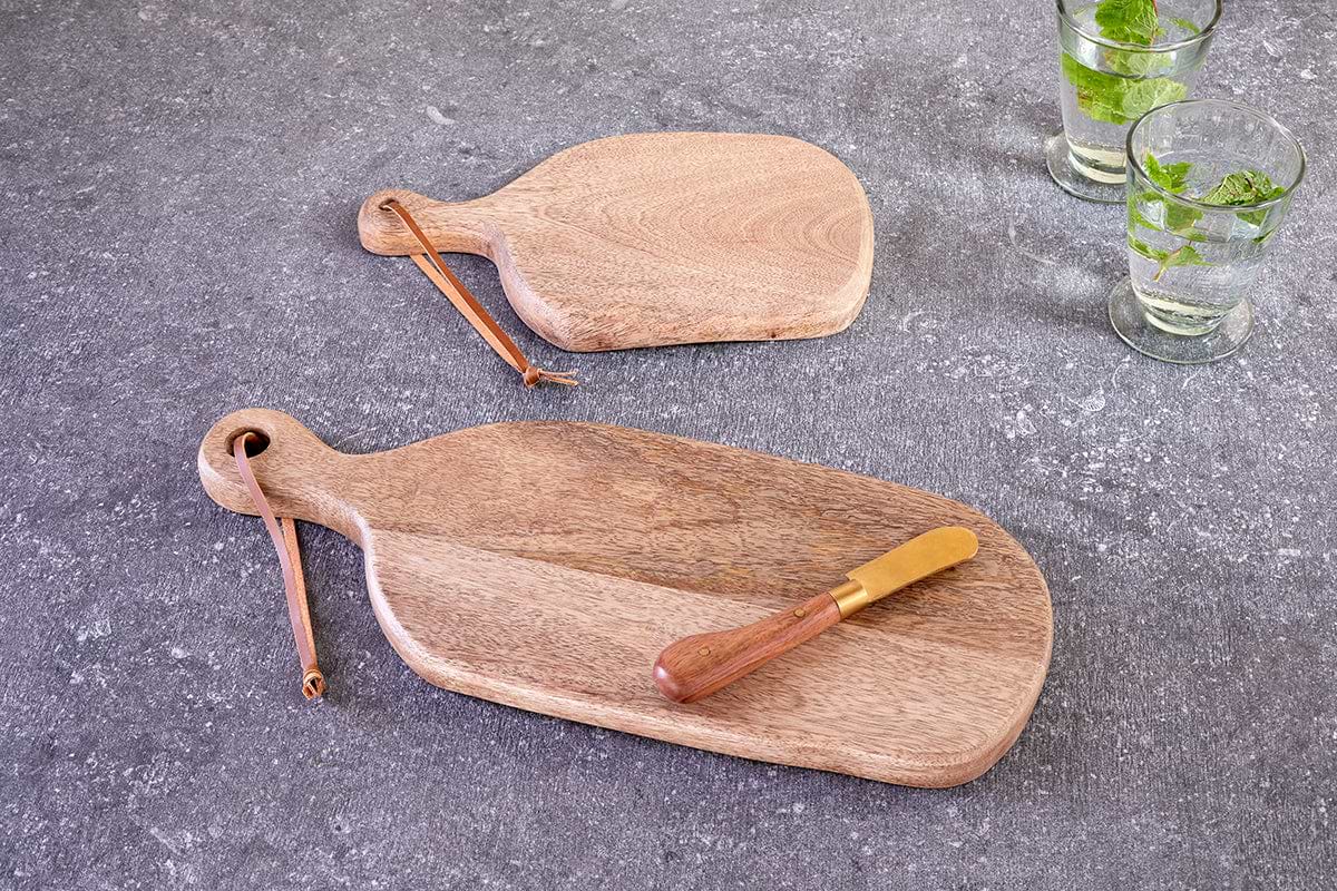 Jabari Mango Wood Board - Natural