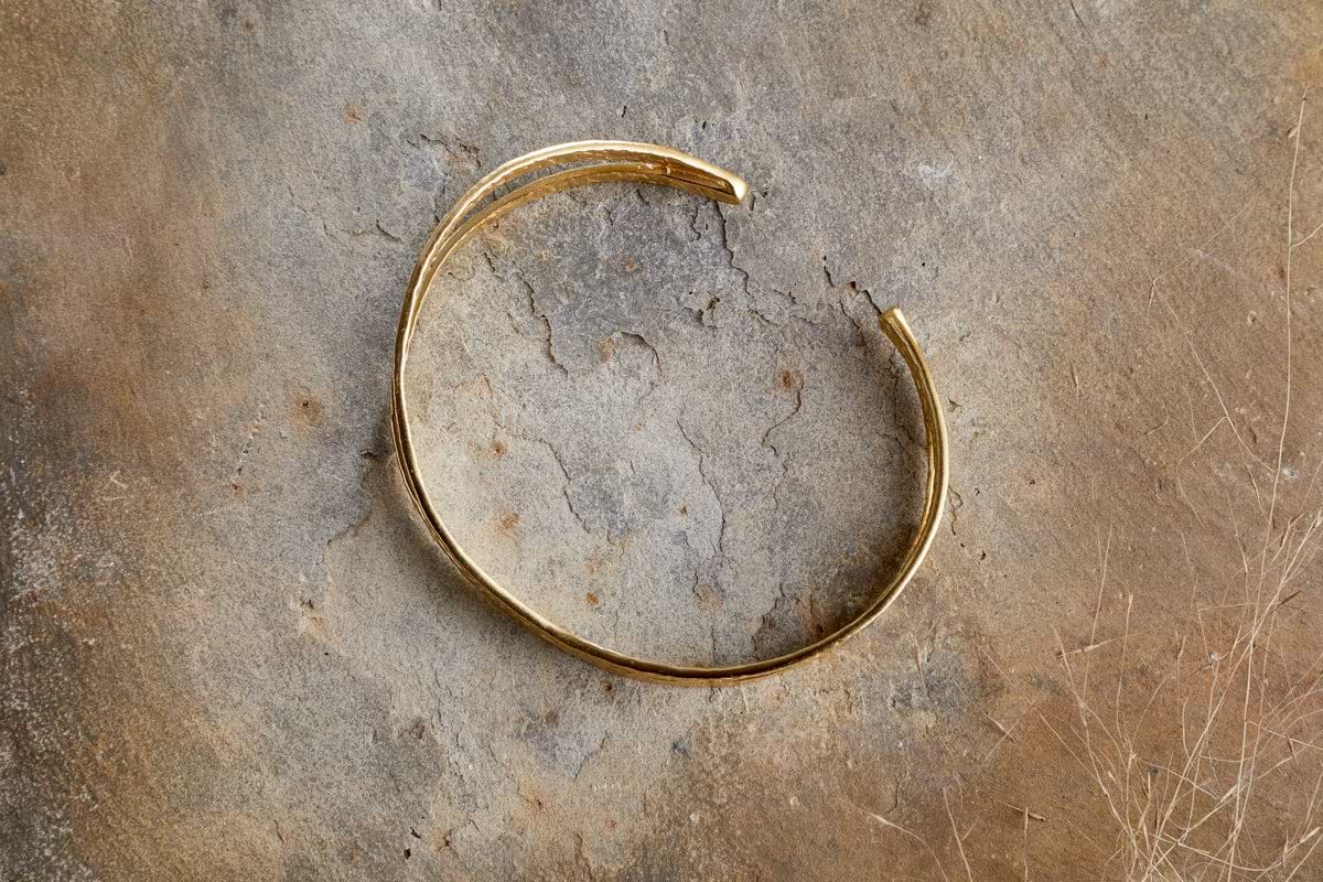 Katai Bangle - Gold-GIFTING-Nkuku